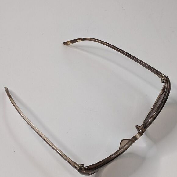 Amber Lens Striped Sunglasses - Picture 7 of 8